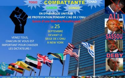 MANISFESTATION AUX NATIONS UNIES