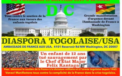 Vendredi 11 Janvier: Marche à Washington