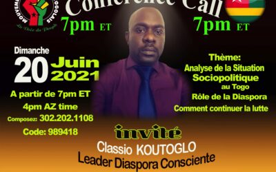 CLASSIO KOUTOGLO FACE A LA DIASPORA AVEC 408 PARTICIPANTS